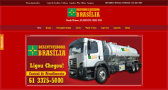 Desktop Screenshot of desentupidorabrasilia.com.br